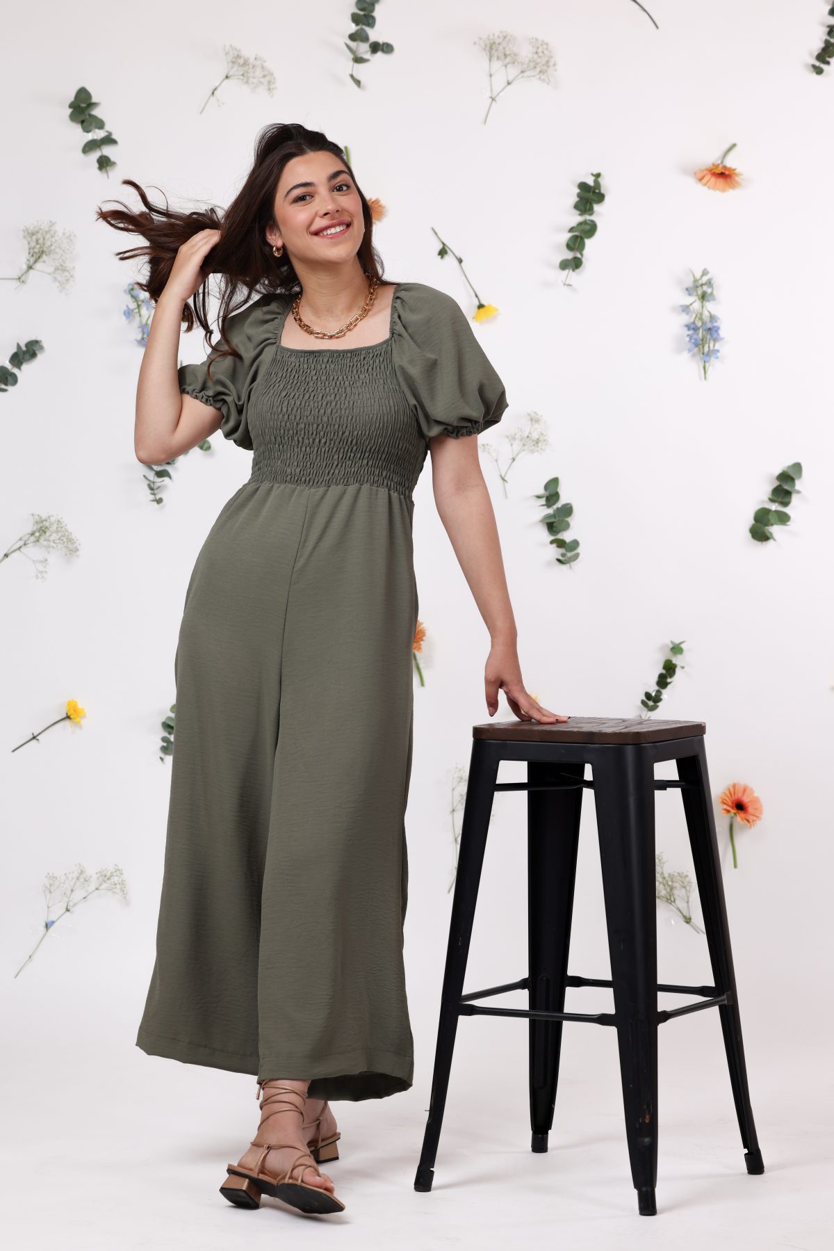 ⁦אוברול אלה ירוק⁩ – תמונה ⁦2⁩