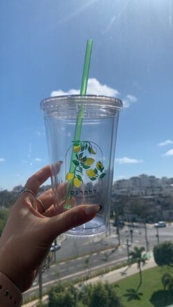 ⁦כוס קפה/תה קר רב פעמית⁩ – תמונה ⁦2⁩