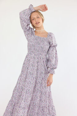 ⁦שמלת נריה גווני חום⁩ – תמונה ⁦8⁩