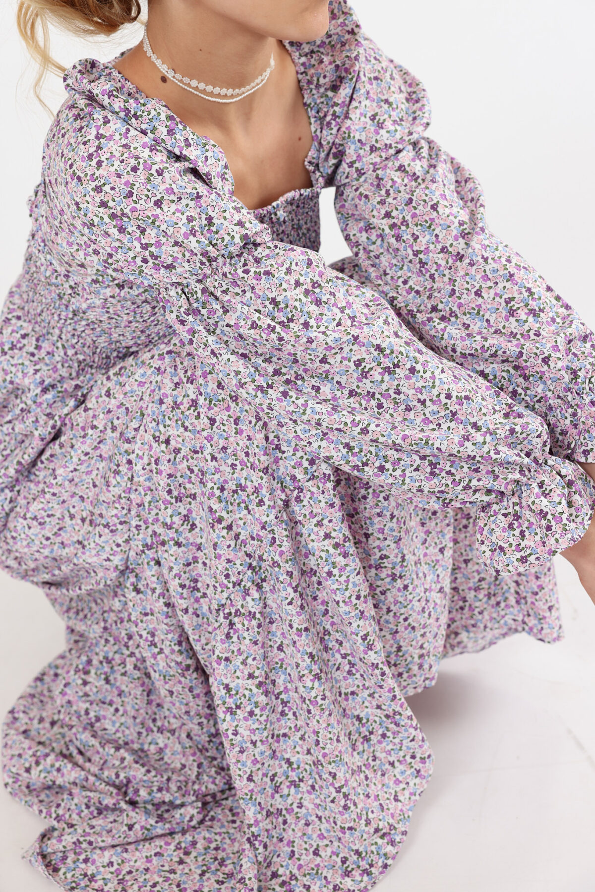 ⁦שמלת נריה גווני חום⁩ – תמונה ⁦12⁩