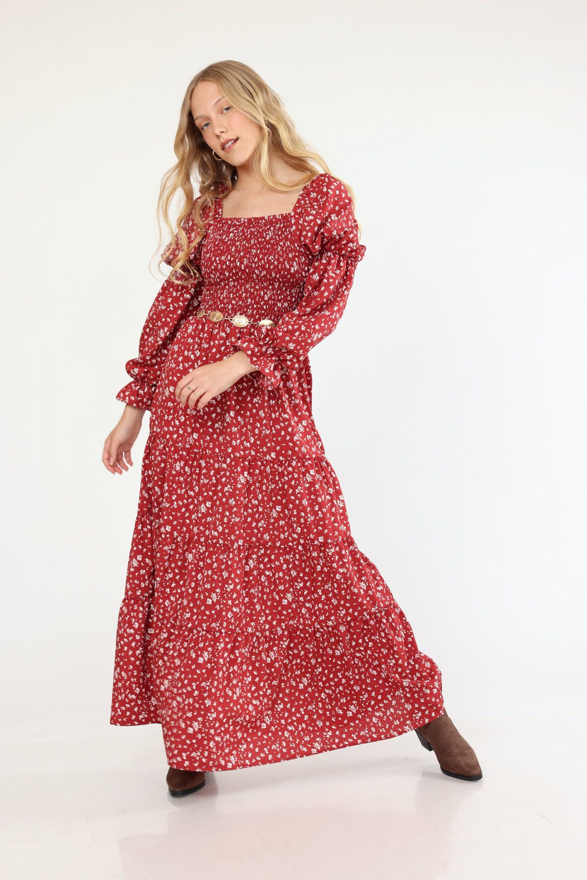 ⁦שמלת נריה בורדו⁩ – תמונה ⁦8⁩