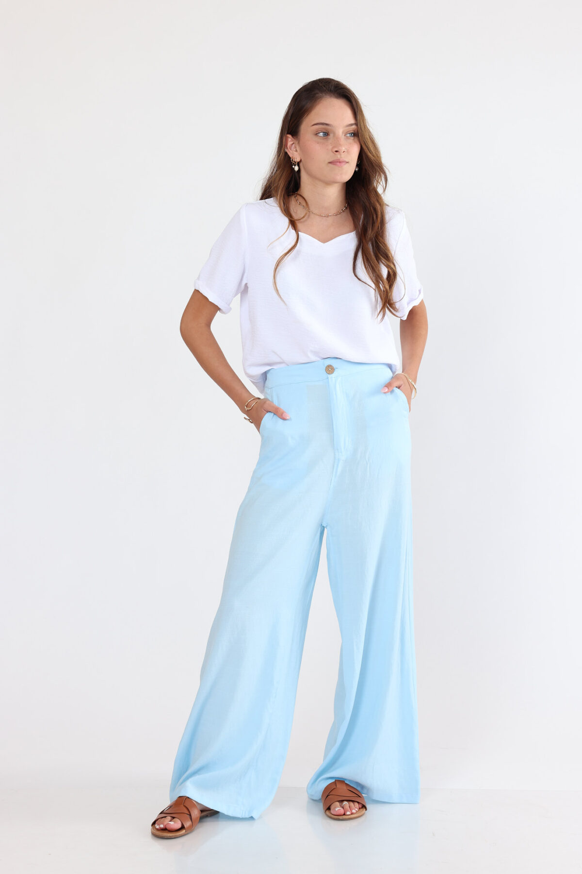 ⁦מכנס ראשית תכלת (עם מכנסון)⁩ – תמונה ⁦7⁩