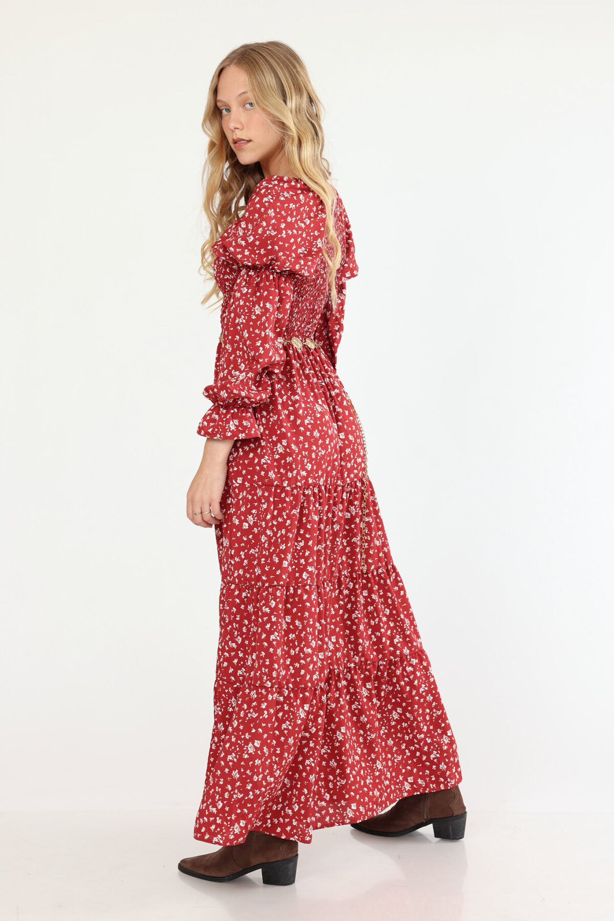 ⁦שמלת נריה בורדו⁩ – תמונה ⁦5⁩