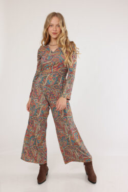 ⁦אוברול מעטפת נריה חום⁩ – תמונה ⁦8⁩