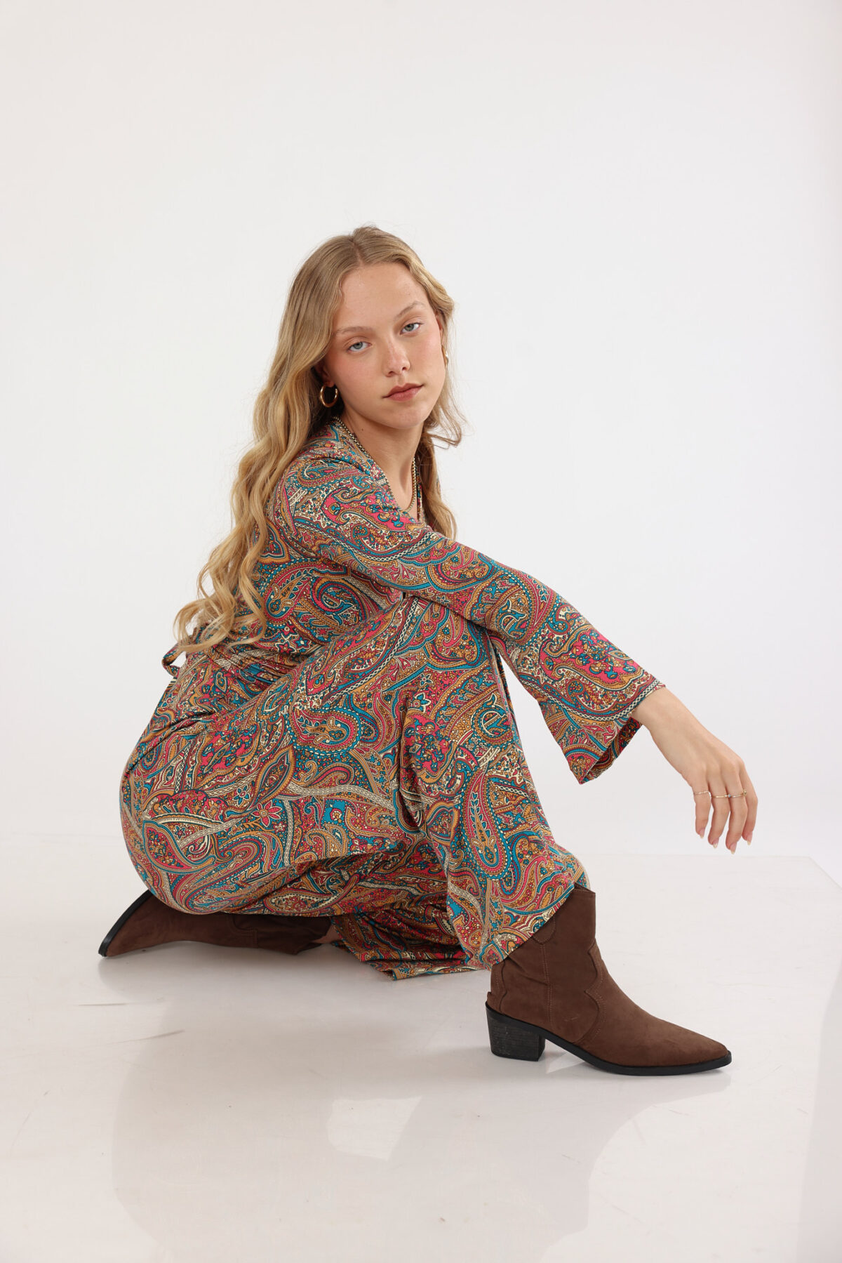 ⁦אוברול מעטפת נריה חום⁩ – תמונה ⁦9⁩