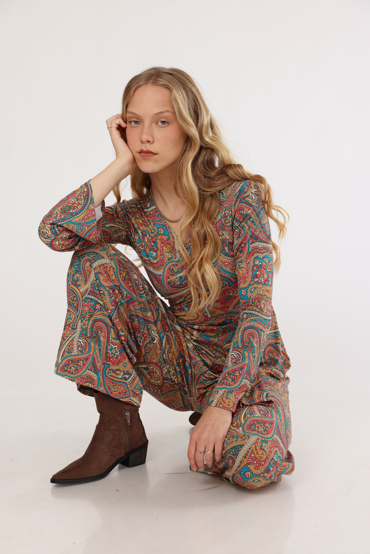 ⁦אוברול מעטפת נריה חום⁩ – תמונה ⁦6⁩