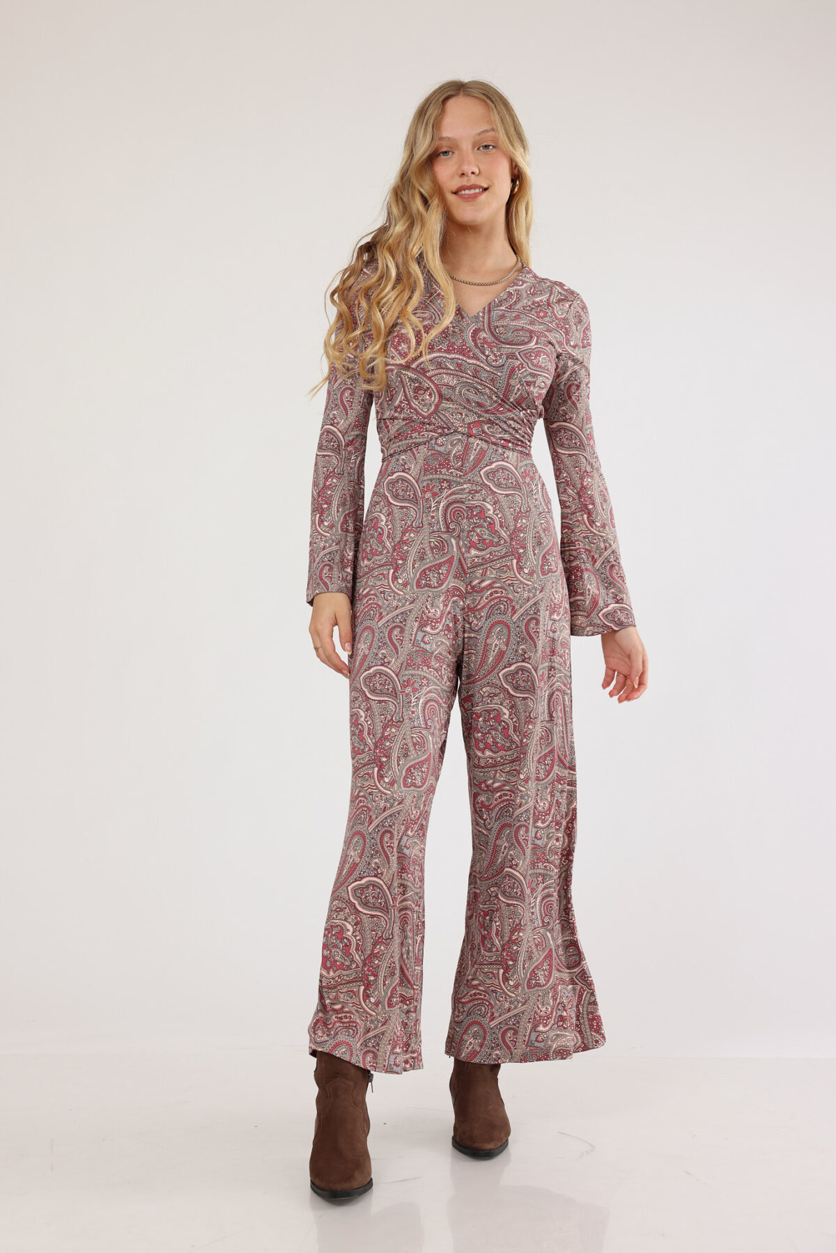 ⁦אוברול מעטפת נריה בורדו⁩ – תמונה ⁦2⁩