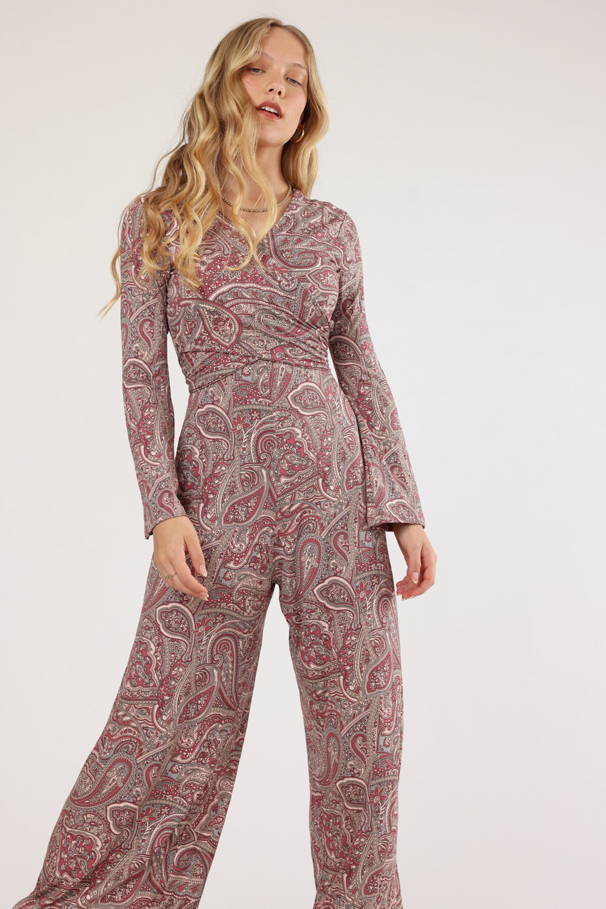 ⁦אוברול מעטפת נריה בורדו⁩ – תמונה ⁦6⁩