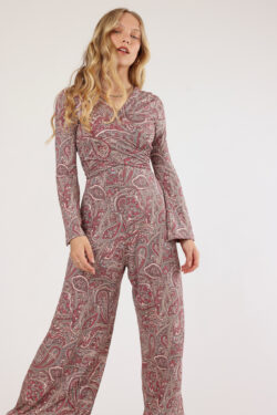 ⁦אוברול מעטפת נריה בורדו⁩ – תמונה ⁦6⁩