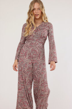 ⁦אוברול מעטפת נריה בורדו⁩ – תמונה ⁦3⁩