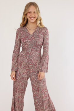 ⁦אוברול מעטפת נריה בורדו⁩ – תמונה ⁦8⁩