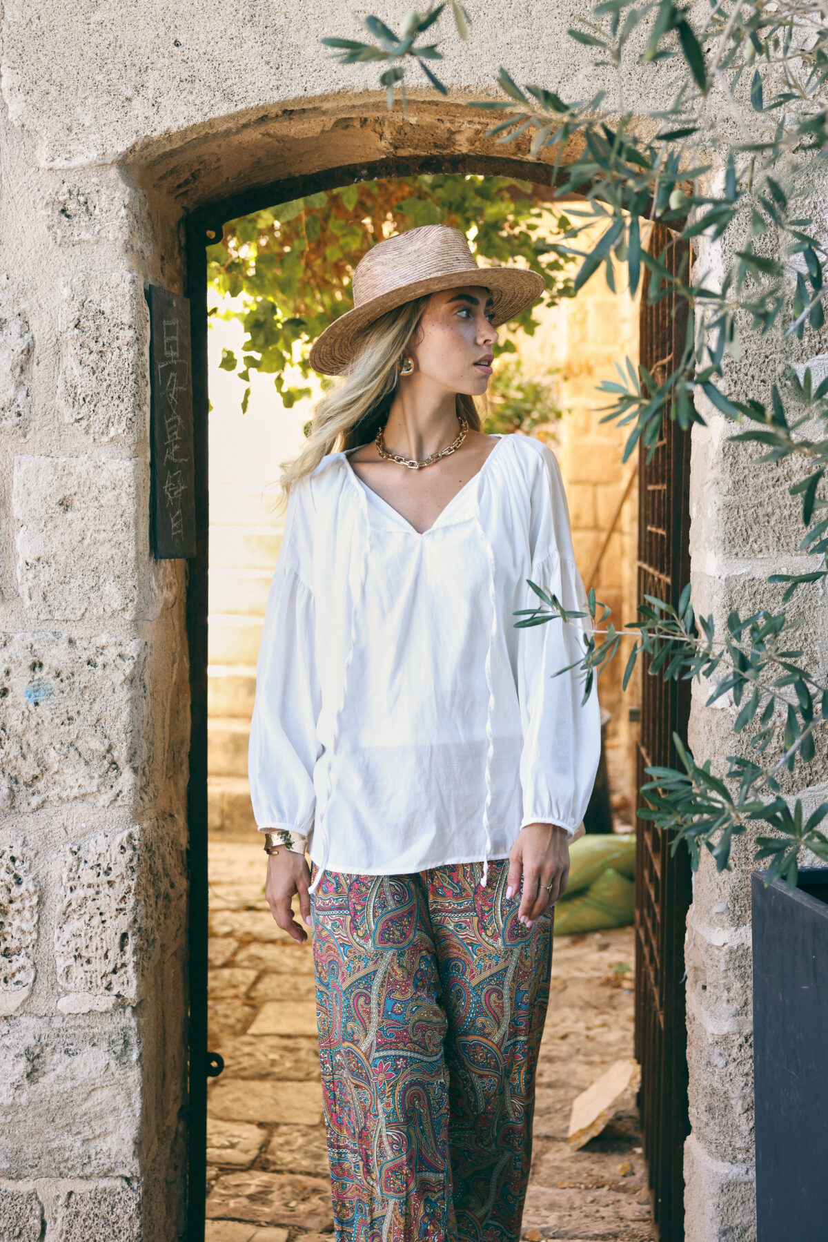 ⁦מכנס ארבל BOHO⁩ – תמונה ⁦5⁩