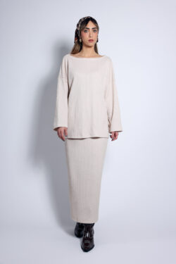 ⁦חולצת סריג אבן⁩ – תמונה ⁦5⁩