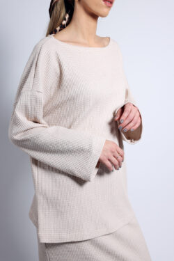 ⁦חולצת סריג אבן⁩ – תמונה ⁦13⁩