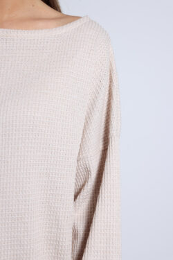 ⁦חולצת סריג אבן⁩ – תמונה ⁦12⁩