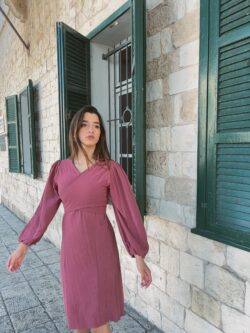 שמלת מעטפת נינה בורדו