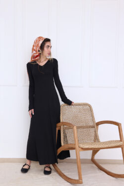 שמלת אמונה שחורה