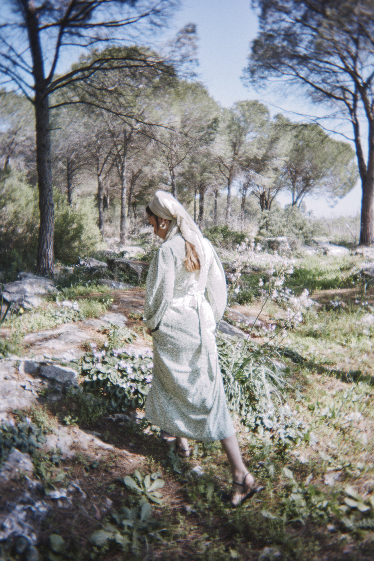 ⁦שמלת עלמה פרחונית⁩ – תמונה ⁦7⁩