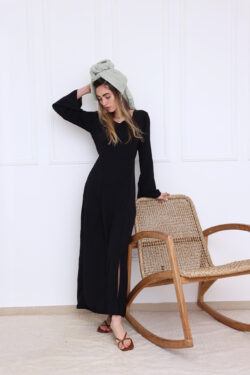 שמלת ראשית שחורה