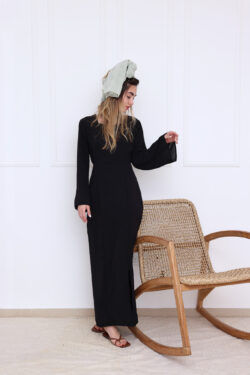 ⁦שמלת ראשית שחורה⁩ – תמונה ⁦2⁩