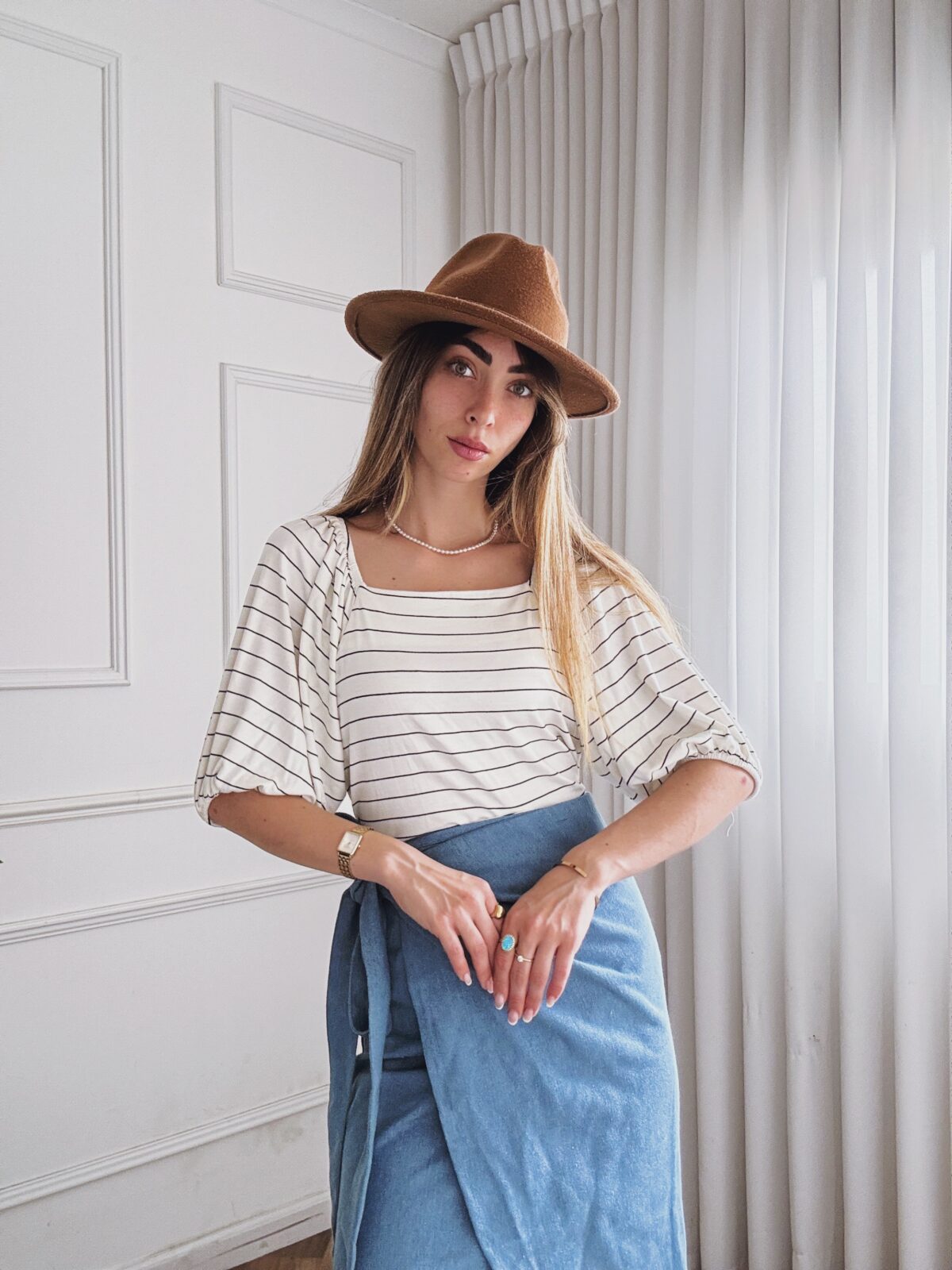 ⁦חולצת נעמה פסים⁩ – תמונה ⁦4⁩