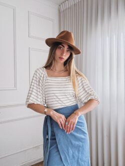 ⁦חולצת נעמה פסים⁩ – תמונה ⁦4⁩