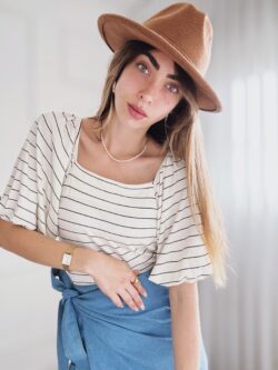 ⁦חולצת נעמה פסים⁩ – תמונה ⁦5⁩