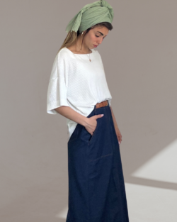 ⁦החולצה שאת חייבת (לבן)⁩ – תמונה ⁦7⁩