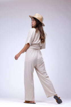 ⁦מכנס סריג נינה אבן⁩ – תמונה ⁦3⁩