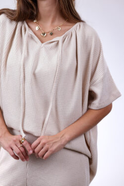 ⁦חולצת סריג נינה אבן⁩ – תמונה ⁦5⁩