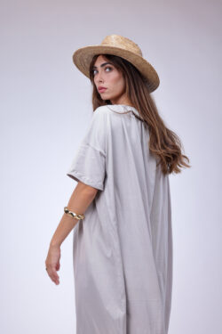 ⁦שמלת מלי סריג אבן⁩ – תמונה ⁦4⁩