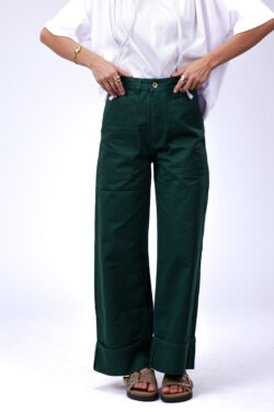 מכנס ג׳ינס ירוק