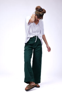 ⁦מכנס ג׳ינס ירוק⁩ – תמונה ⁦7⁩