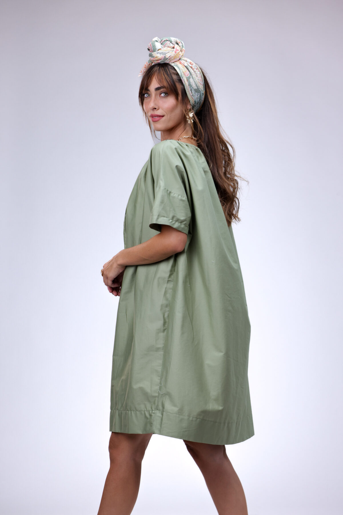 ⁦שמלת מלי ירוקה⁩ – תמונה ⁦6⁩