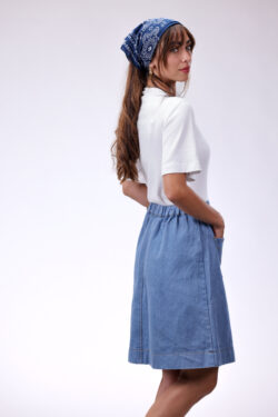 ⁦חולצת היילי לבנה⁩ – תמונה ⁦4⁩